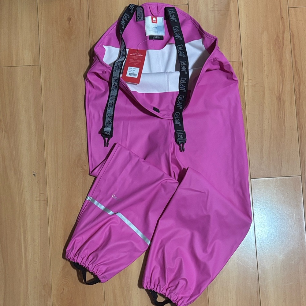 Pink Kids Overalls